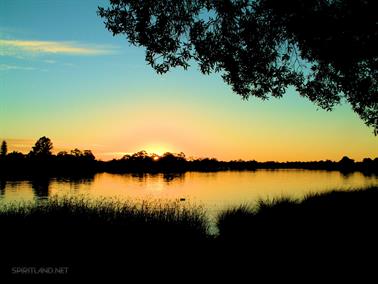 Swan River at Dusk, Belmont, Western Australia